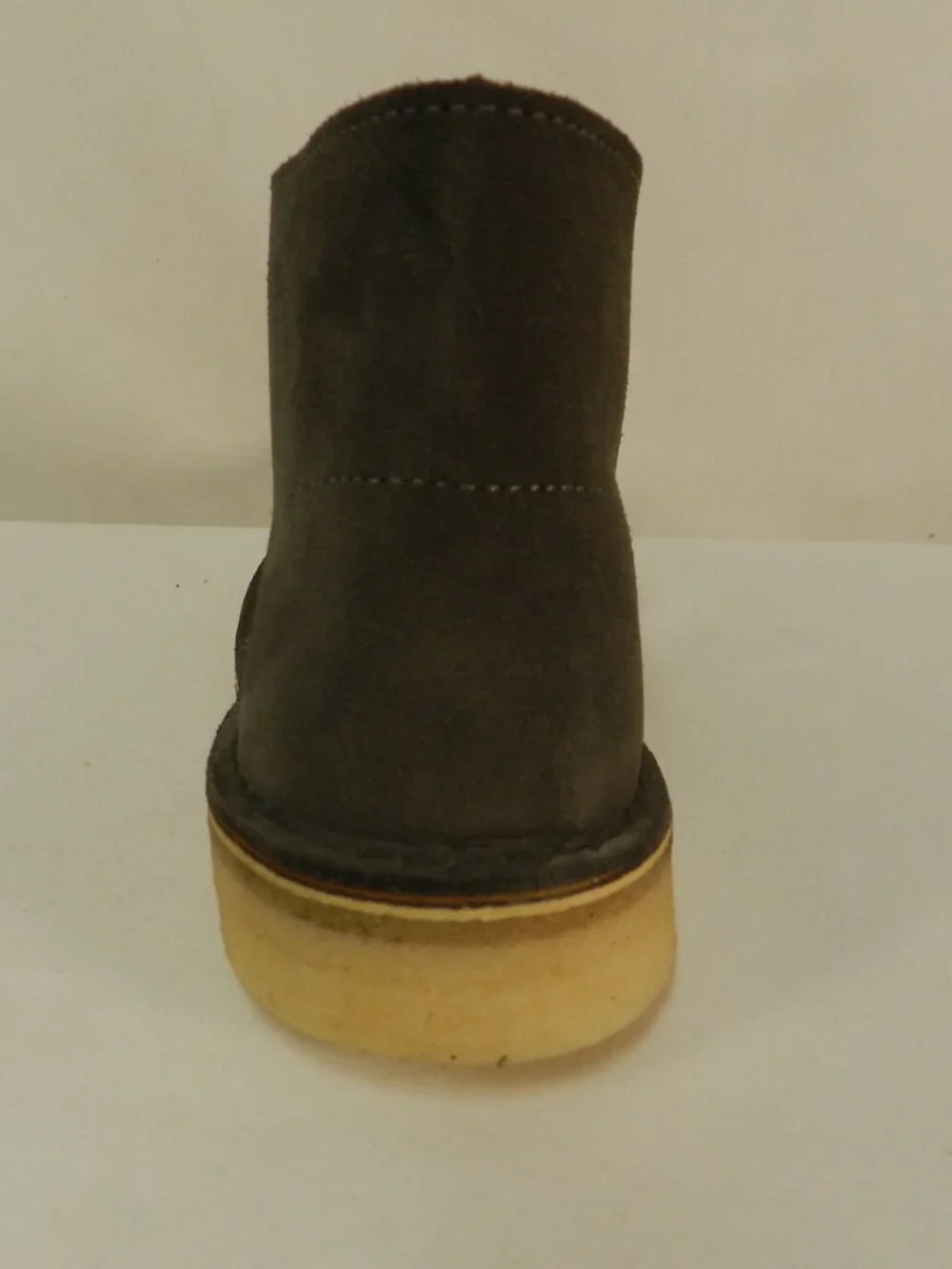Clarks Suede Desert ankle boots Men lace up slate gray comfort classic Size Sz 7